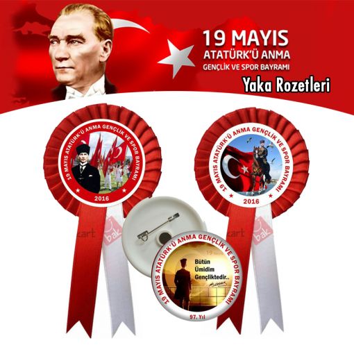  19 Mayıs Yaka Kokartları