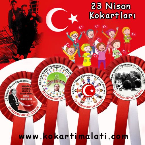  23 Nisan Yaka Kokartları